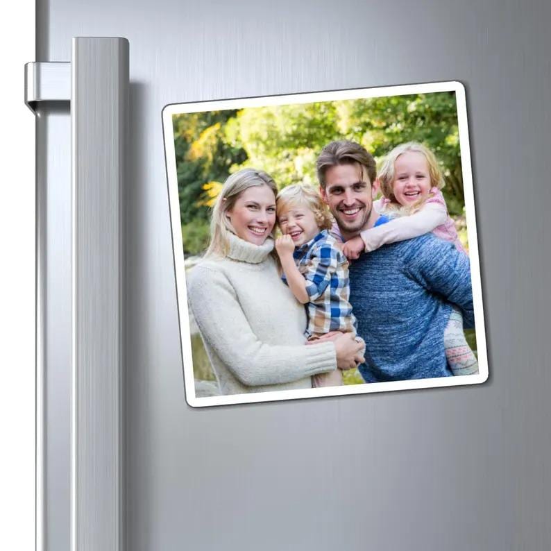Custom Fridge Magnet - Personalized Magnets - Text - Funny - Celebration - Family Reunion - Wedding - 2.5"x2.5"